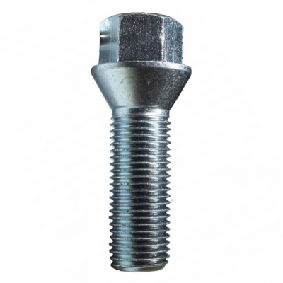 Śruba M14x1.25x35mm (stożek) klucz 17mm BMW Mini (BAS-14X1.25X35ST17)